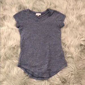 $12.00 soft blue top